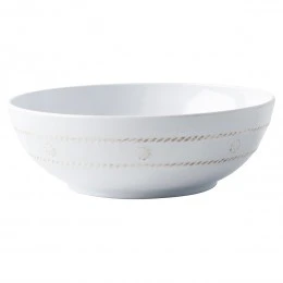 Juliska Berry & Thread Melamine Dinnerware Whitewash - Image 3