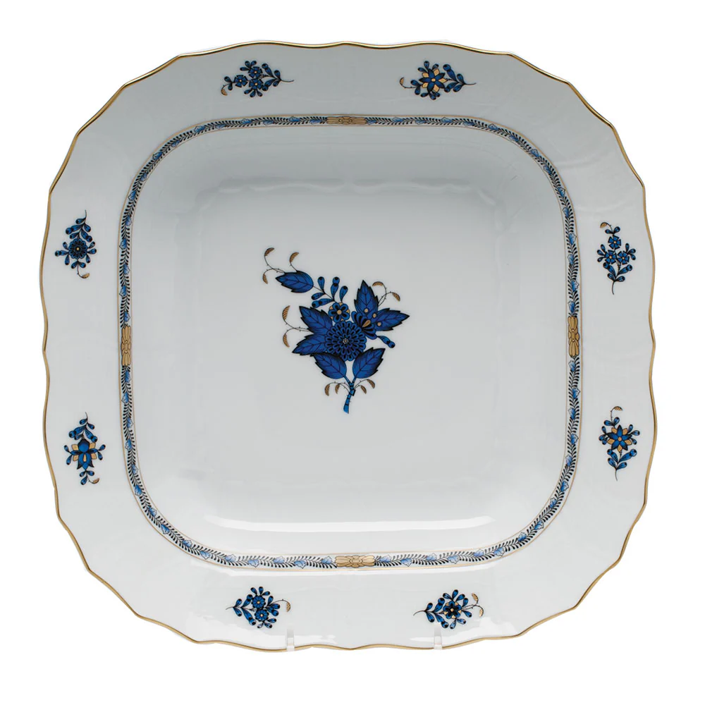 Herend Chinese Bouquet Black Sapphire Serveware - Image 10