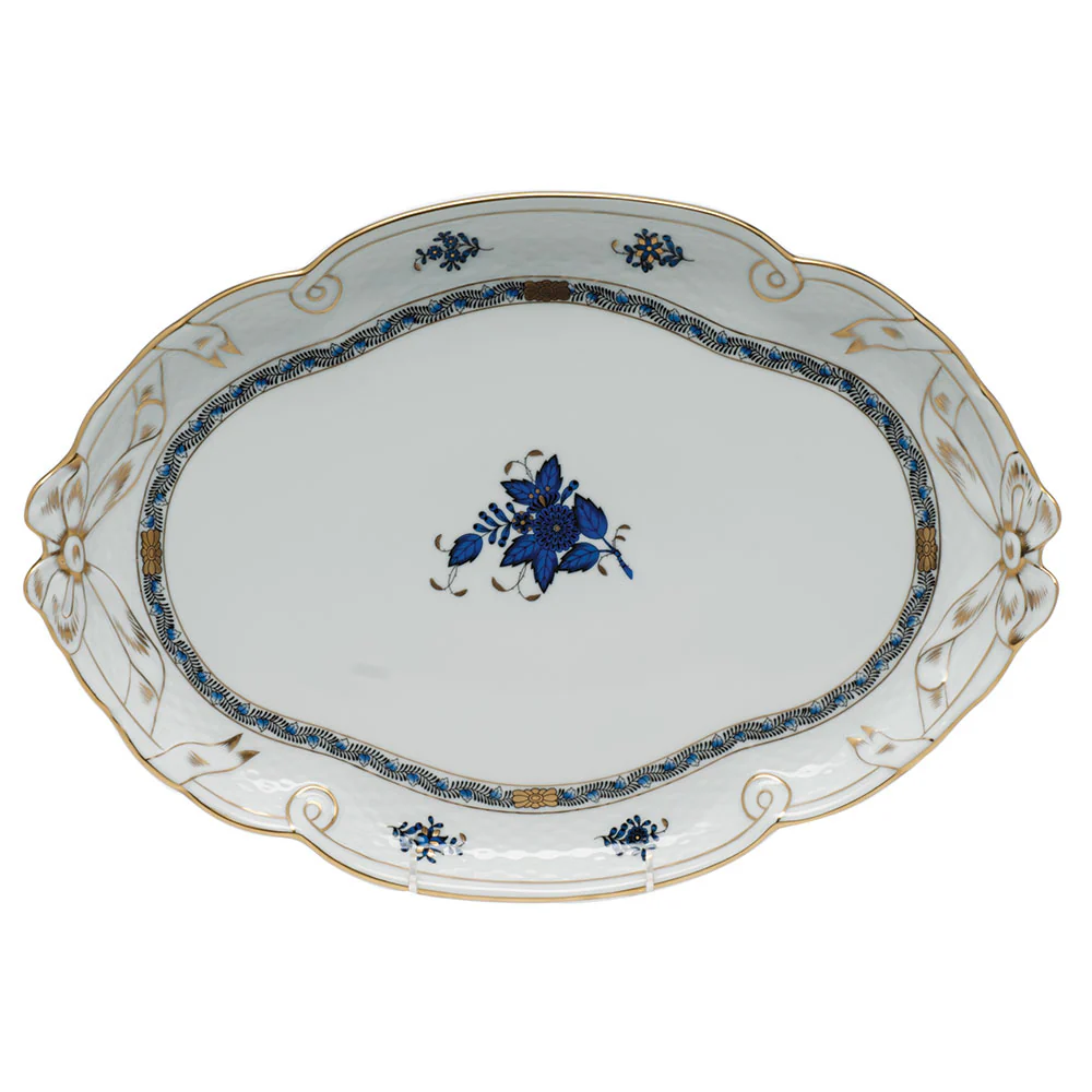 Herend Chinese Bouquet Black Sapphire Serveware - Image 7