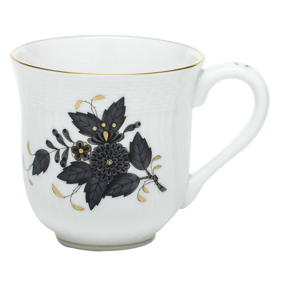 Herend Chinese Bouquet Black Dinnerware - Image 10