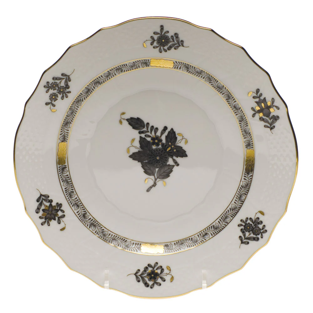 Herend Chinese Bouquet Black Dinnerware - Image 6