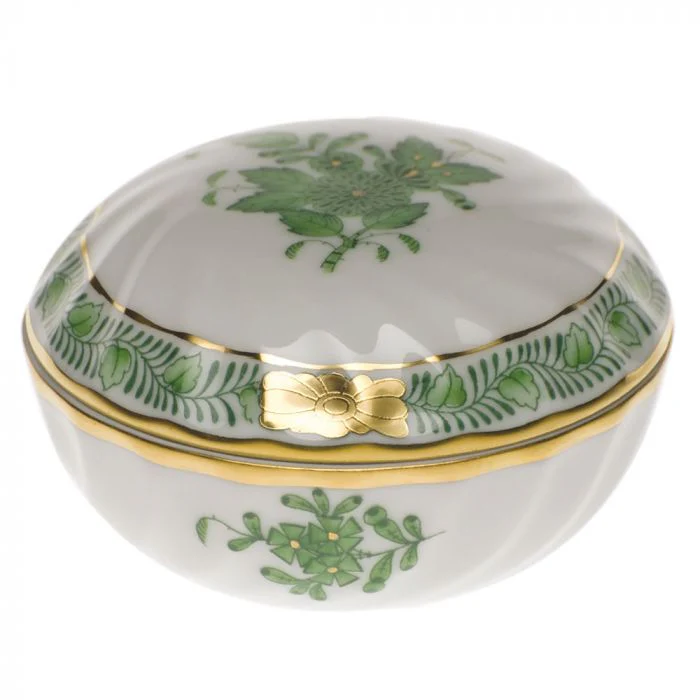 Herend Chinese Bouquet Ring Box - Image 4