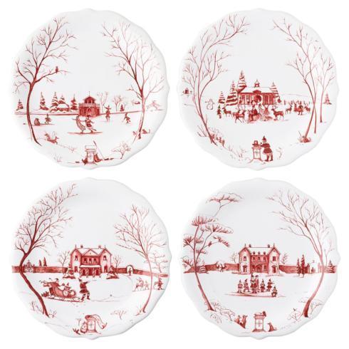 Juliska Country Estate Ruby Winter Frolic Dinnerware - Image 5