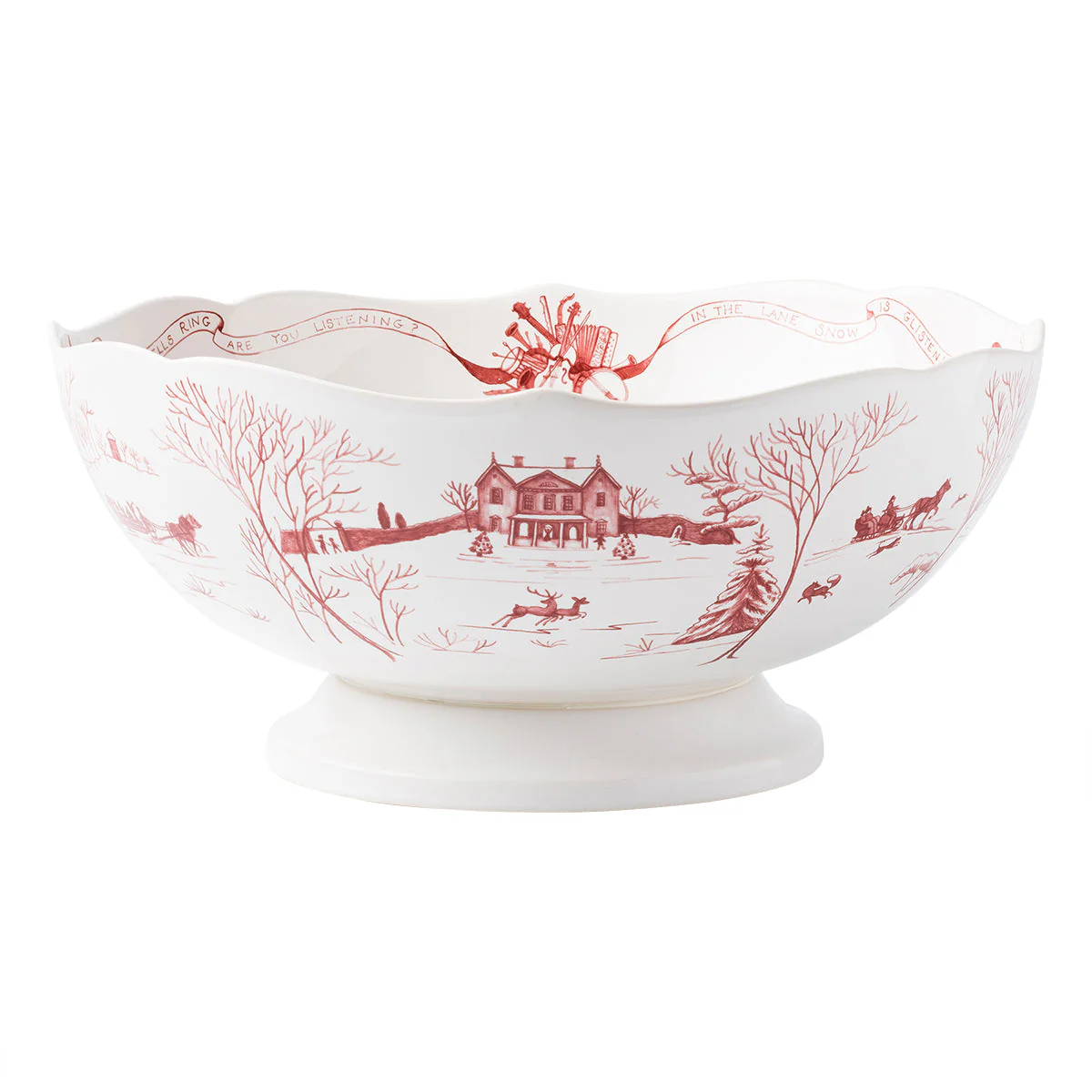 Juliska Country Estate Ruby Winter Frolic Serveware - Ruby - Image 6