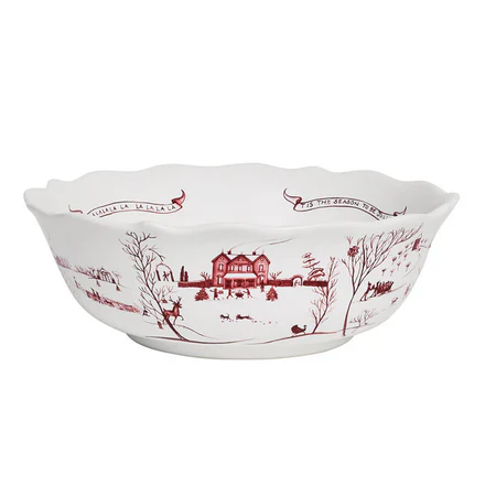 Juliska Country Estate Ruby Winter Frolic Serveware - Ruby - Image 7