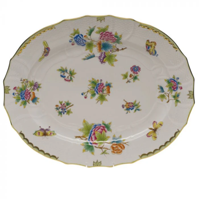 Herend Queen Victoria Green Serveware - Image 14