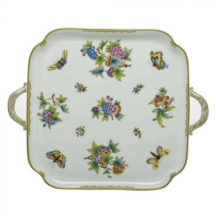 Herend Queen Victoria Green Serveware - Image 29