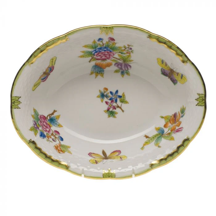 Herend Queen Victoria Green Serveware - Image 3
