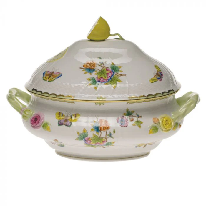 Herend Queen Victoria Green Serveware - Image 8