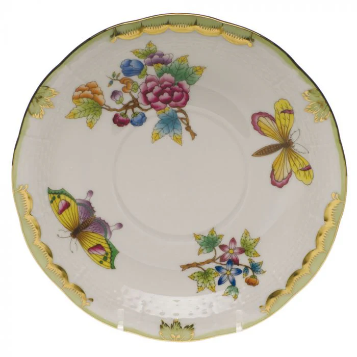 Herend Queen Victoria Green Dinnerware - Image 16