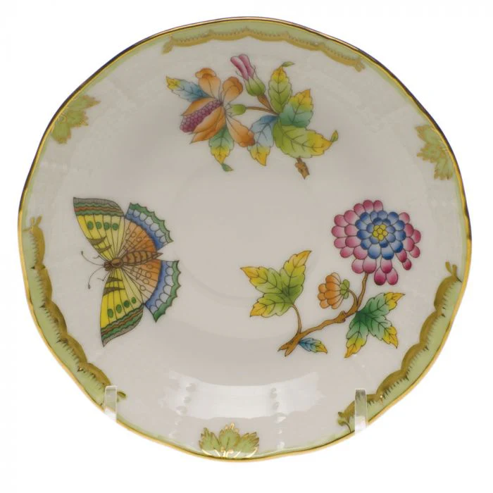 Herend Queen Victoria Green Dinnerware - Image 20