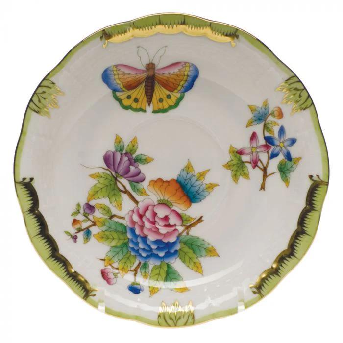 Herend Queen Victoria Green Dinnerware - Image 5
