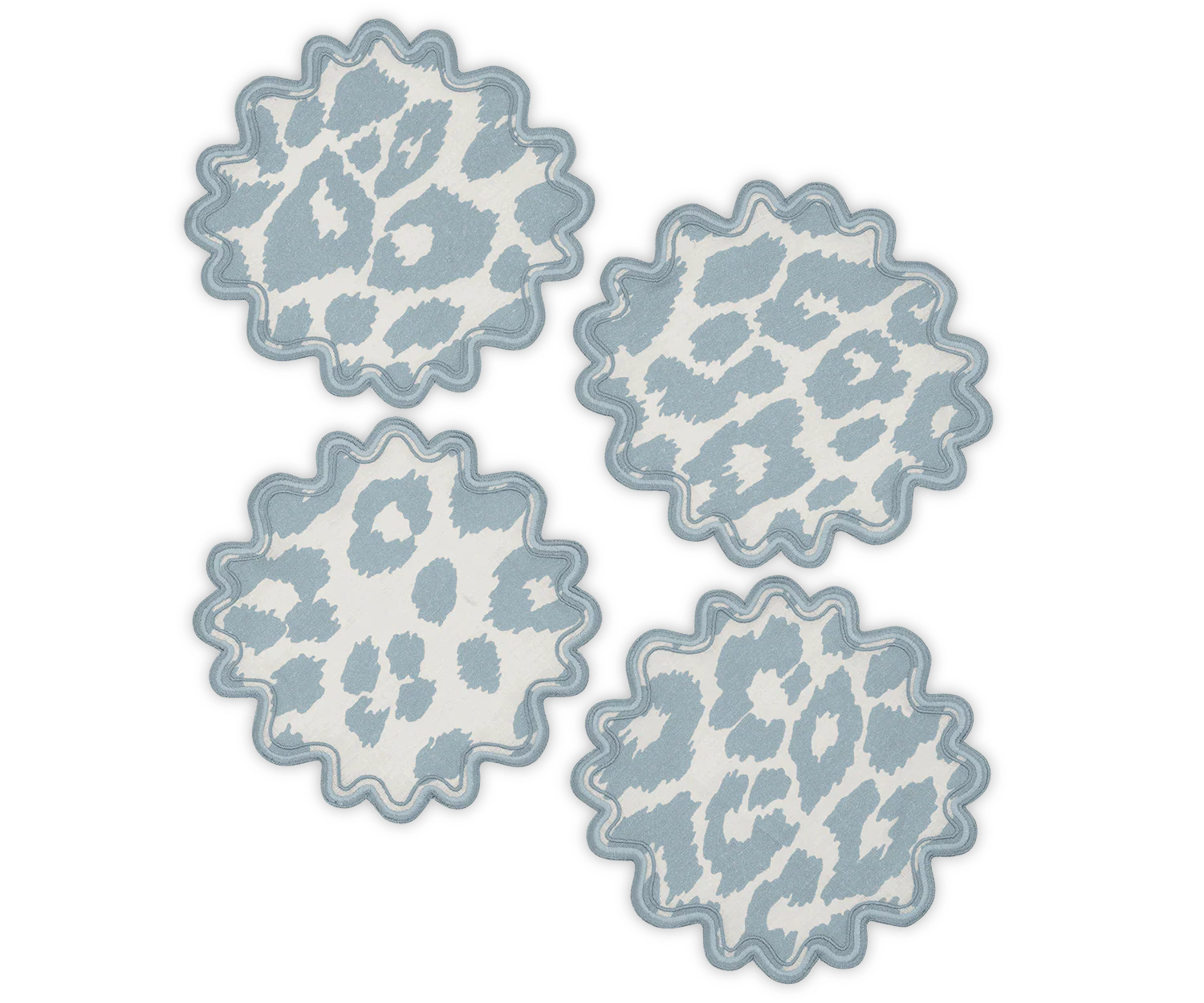 Matouk Iconic Leopard Napkins, Set of 4 - Image 6