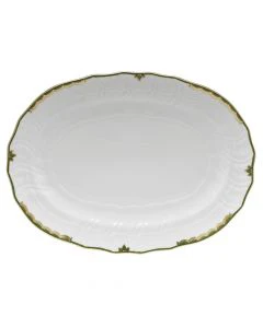 Herend Princess Victoria Dark Green Serveware - Image 3